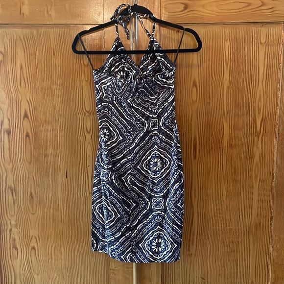 H&M Halter Neck Mini Dress Size 4 - Picture 5 of 7